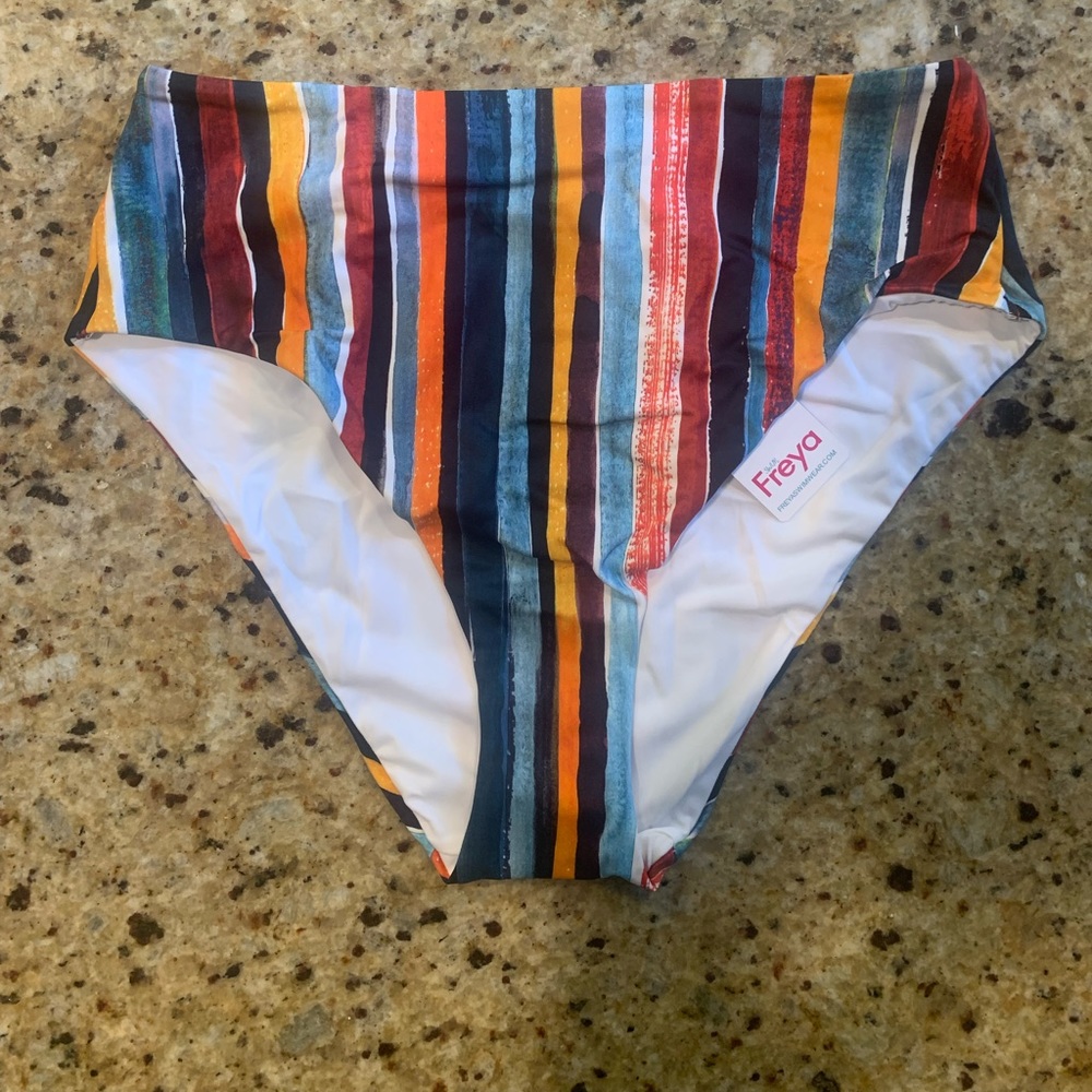 Freya Bali Bay High Waist Bikini Bottom AS6786 in Multi